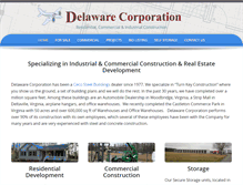 Tablet Screenshot of delcorpva.com